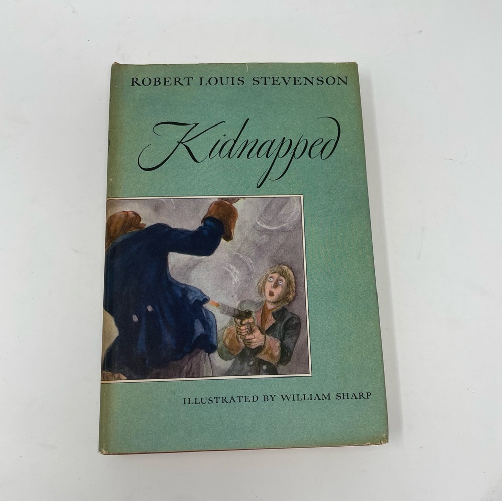 Source Unknown Illustrated Green and Blue Book